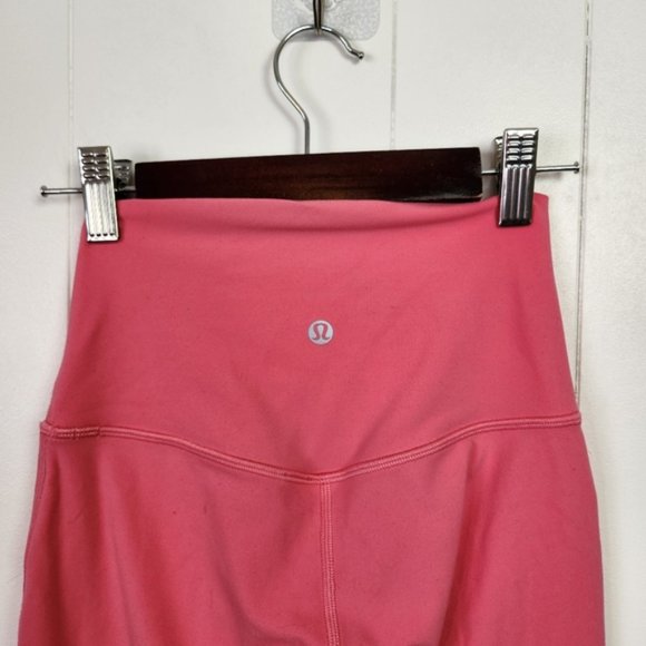 Lululemon Align 21” Guava Pink Crop Leggings - Picture 6 of 9